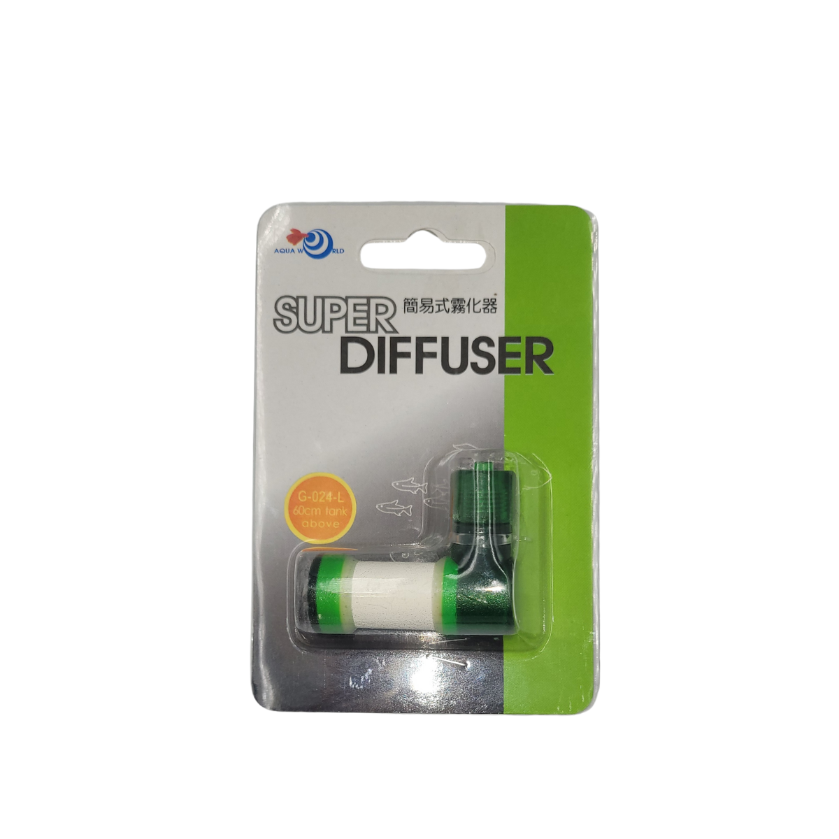 UP-AQUA DIFUSOR DE CO2 SUPER DIFUSER L G-024-L