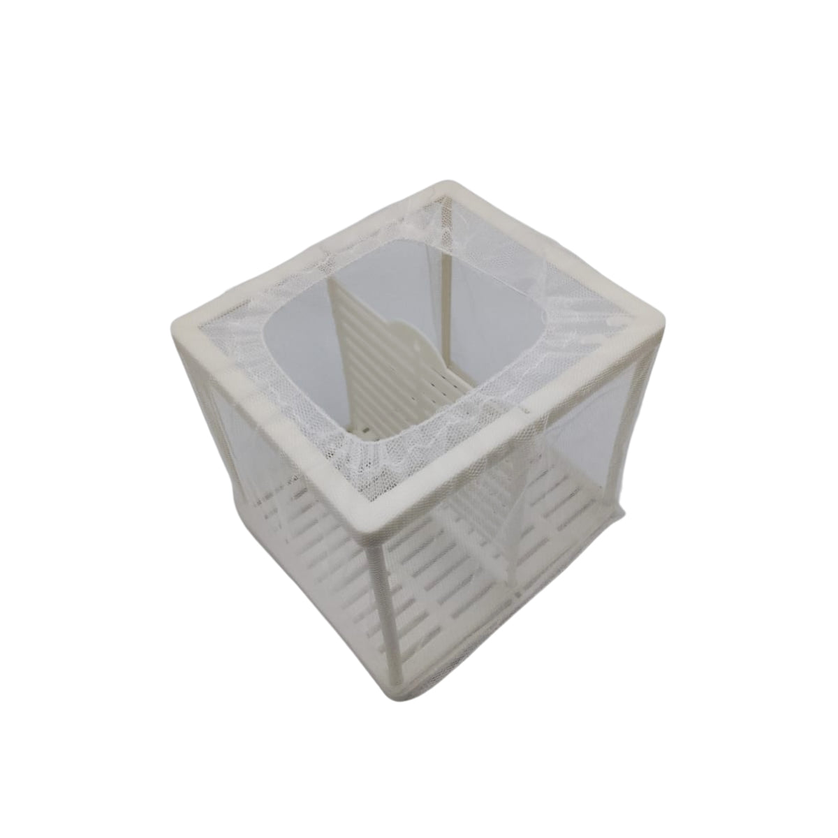 CRIADEIRA SKRw CR-02 DE TELA C/ DIVISAO 14X16X15CM