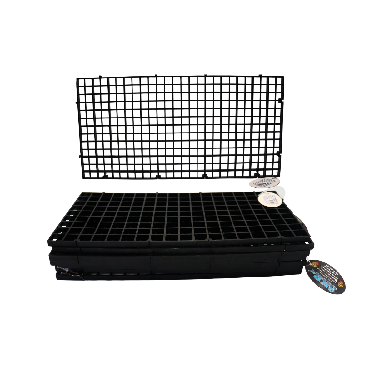 COLMEIA PLASTICA FURO 15MM 15X30CM C/ 8 PRETA SKRw