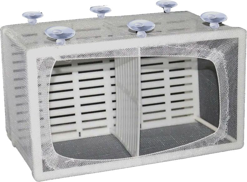 CRIADEIRA SKRw CR-06 DE TELA C/ DIVISAO 26X15X15CM