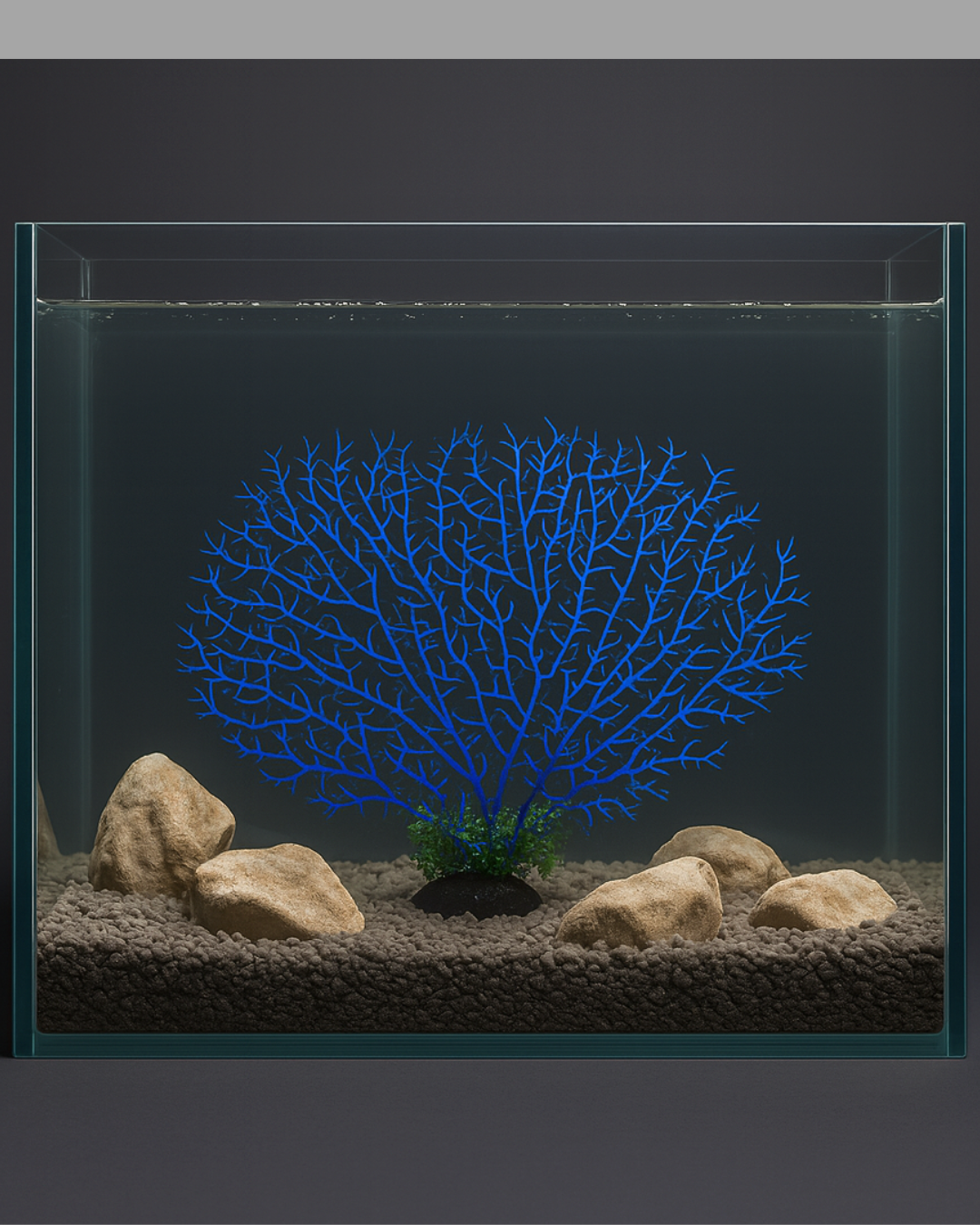 PLANTA ARTIFICIAL CORAL AZUL 30X25CM SKRw