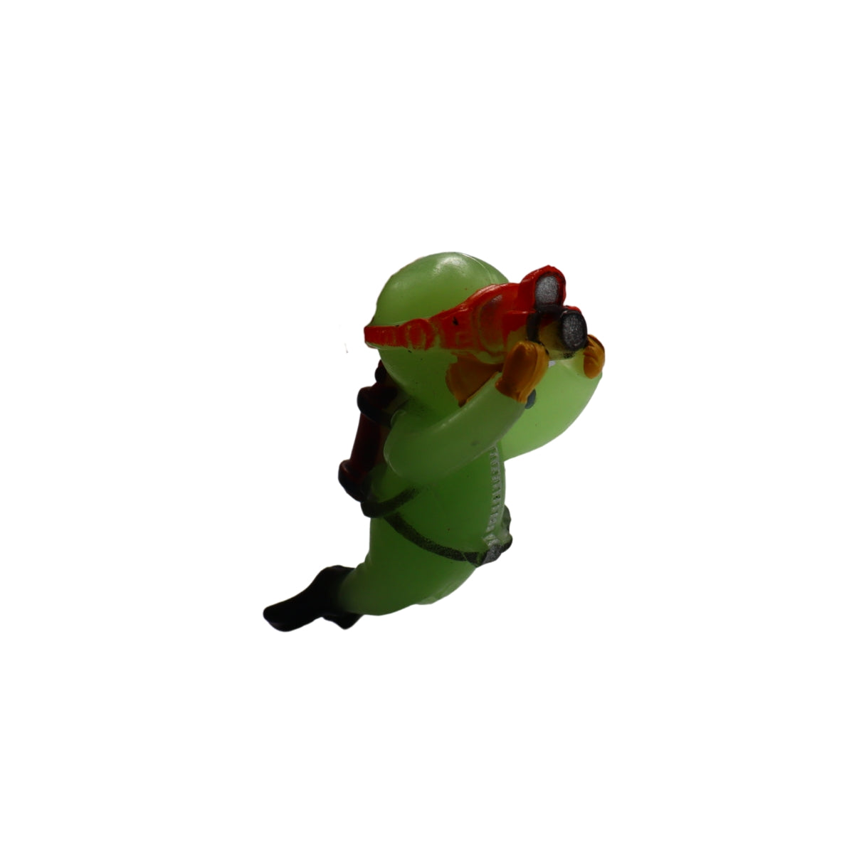 ENFEITE MERGULHADOR FLUTUANTE FOTÓGRAFO VERDE CLARO SKRw