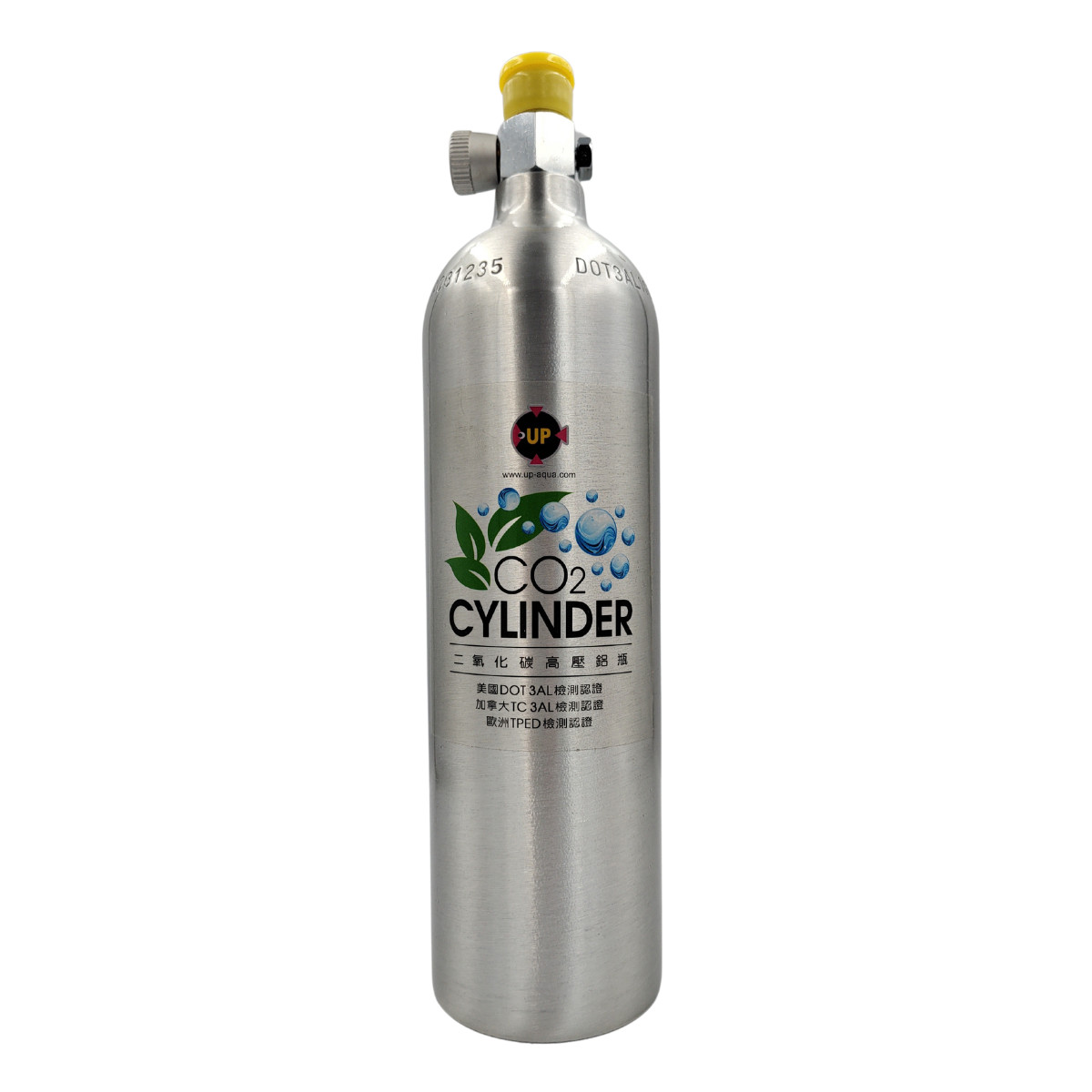 Cilindro Co2 1,000l Alumin A-138 Up-aqua