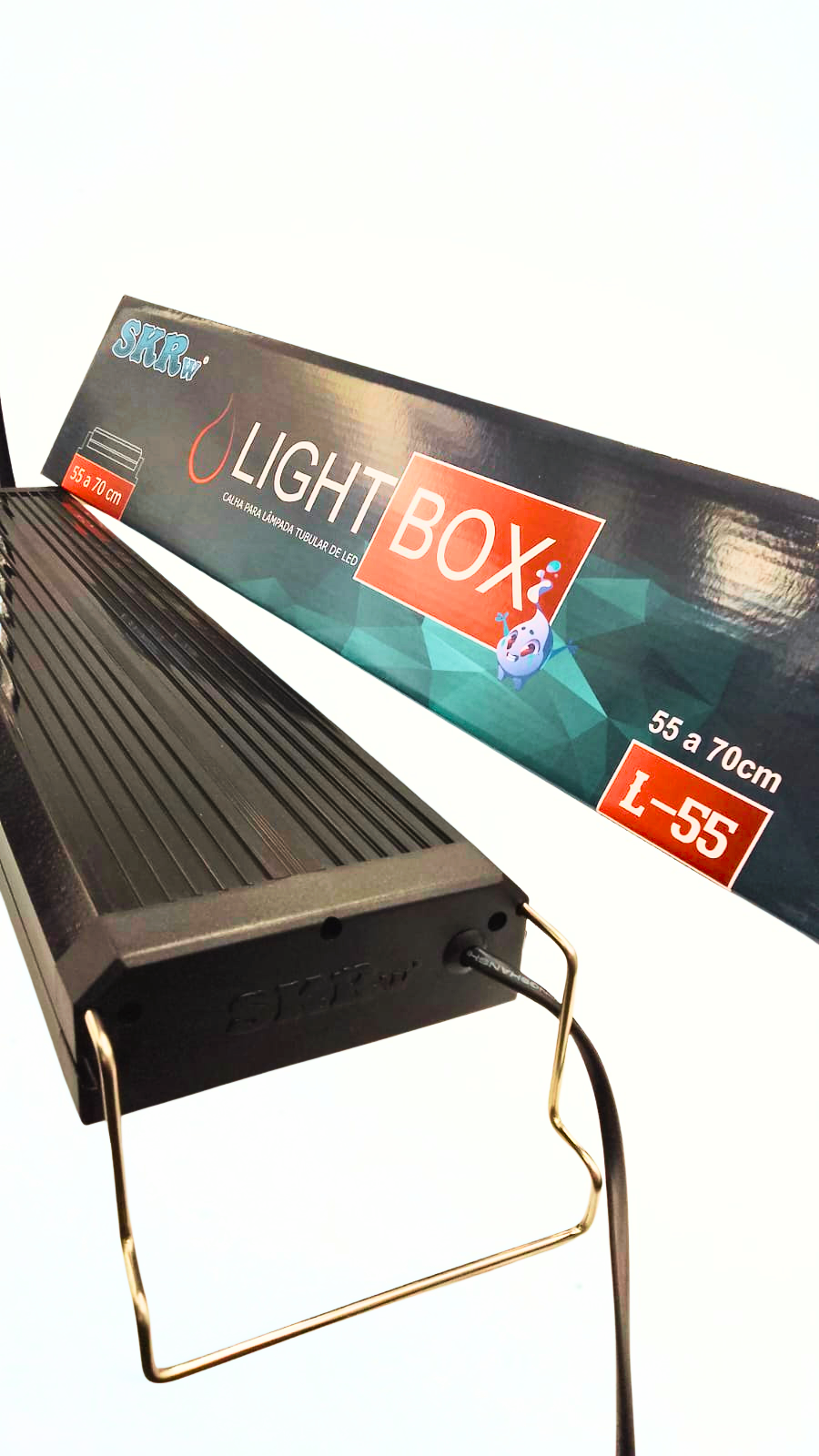 Luminária Skrw Com 2 Lampadas para plantado 55-70cm