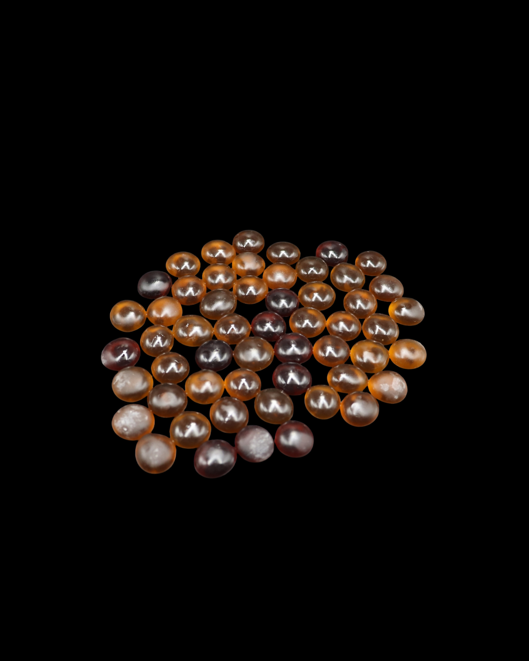 ENFEITE DE VIDRO BRILHANTE AMARELO 200G SKRw