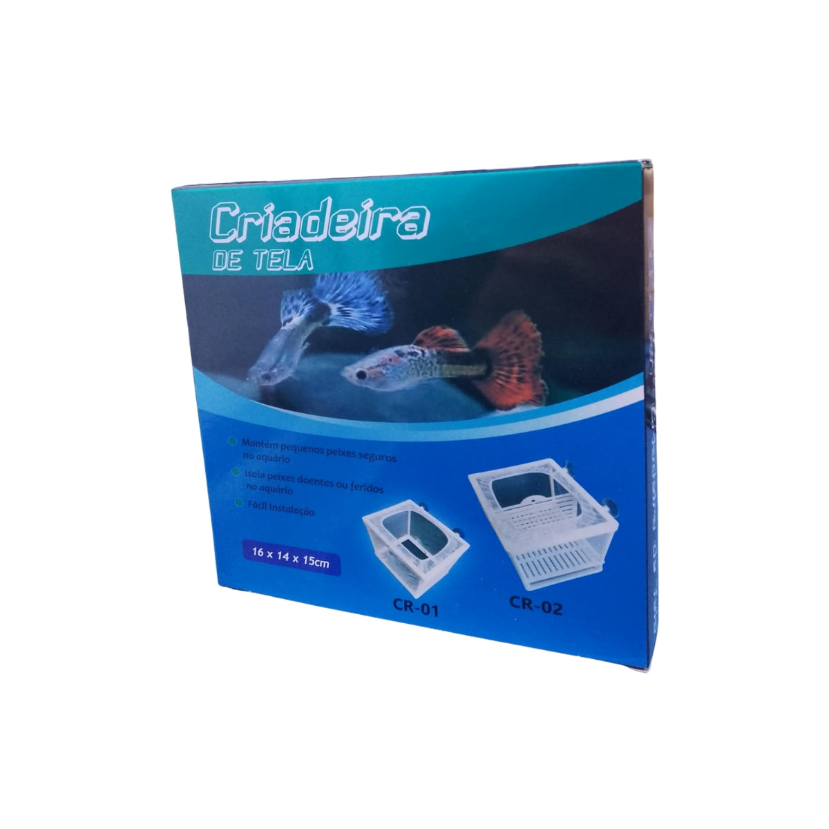 CRIADEIRA SKRw CR-01 DE TELA S/ DIVISAO 14X16X15CM