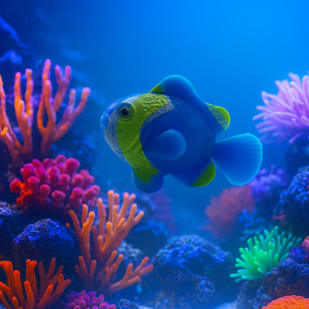 PEIXE FLUTUANTE NEMO AZUL SKRw