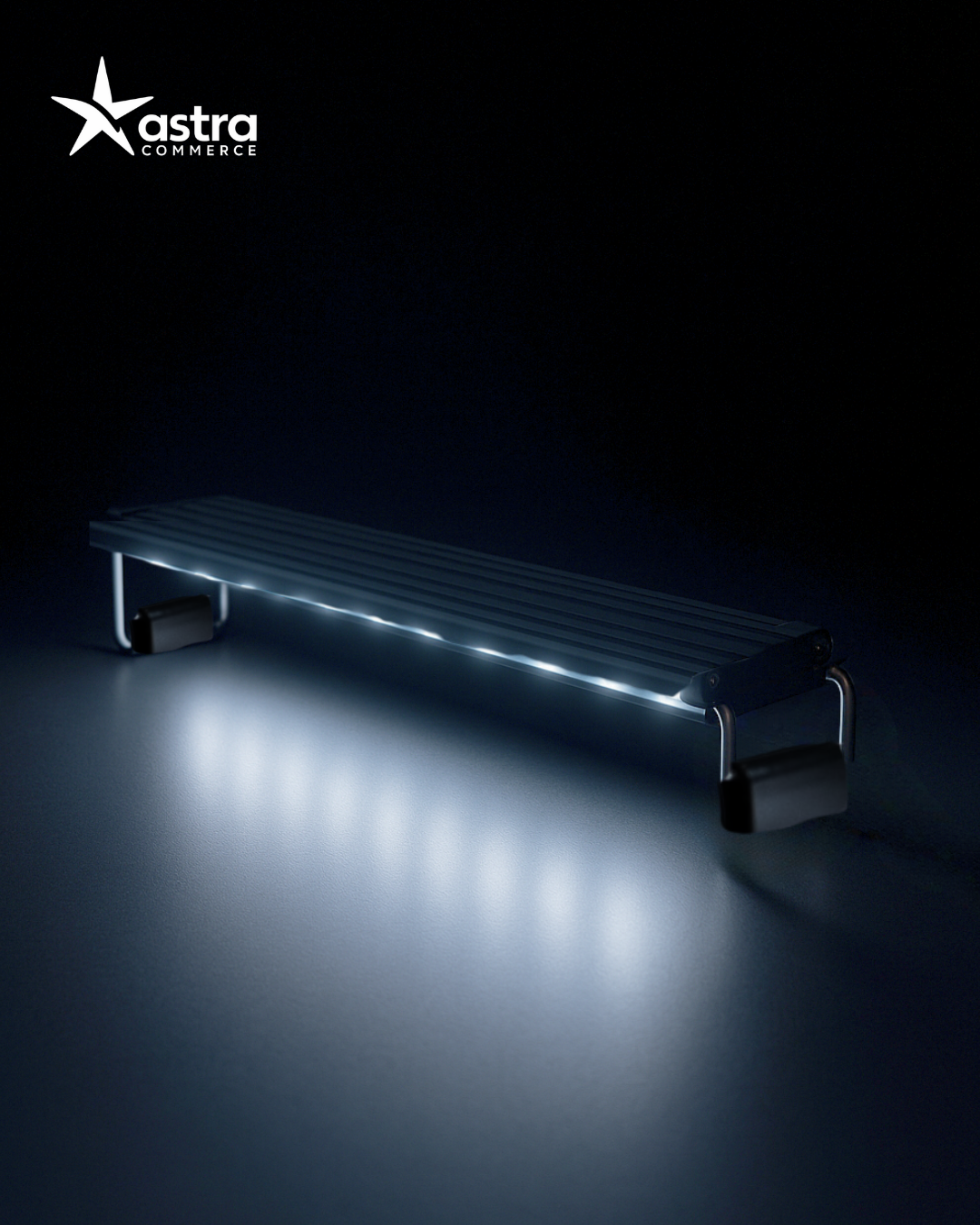 SKRw LUMINARIA LED BLACK SLIM 20/25CM 7W FULL S BV