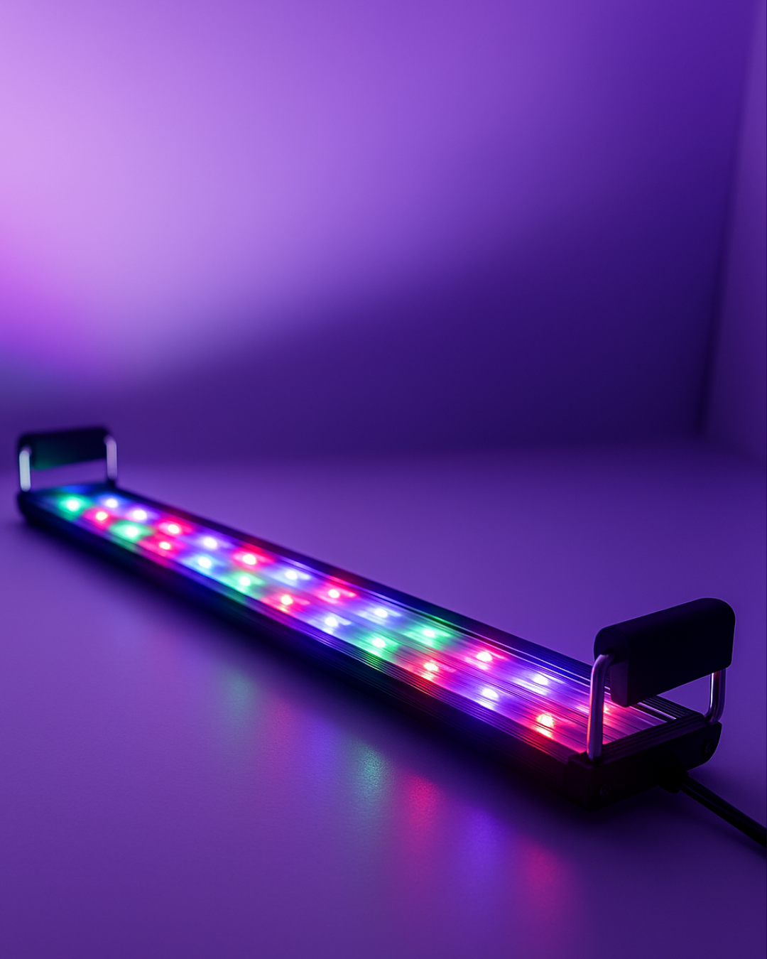 SKRw LUMINARIA LED BLACK SLIM 40/45CM 15W COLOR BV