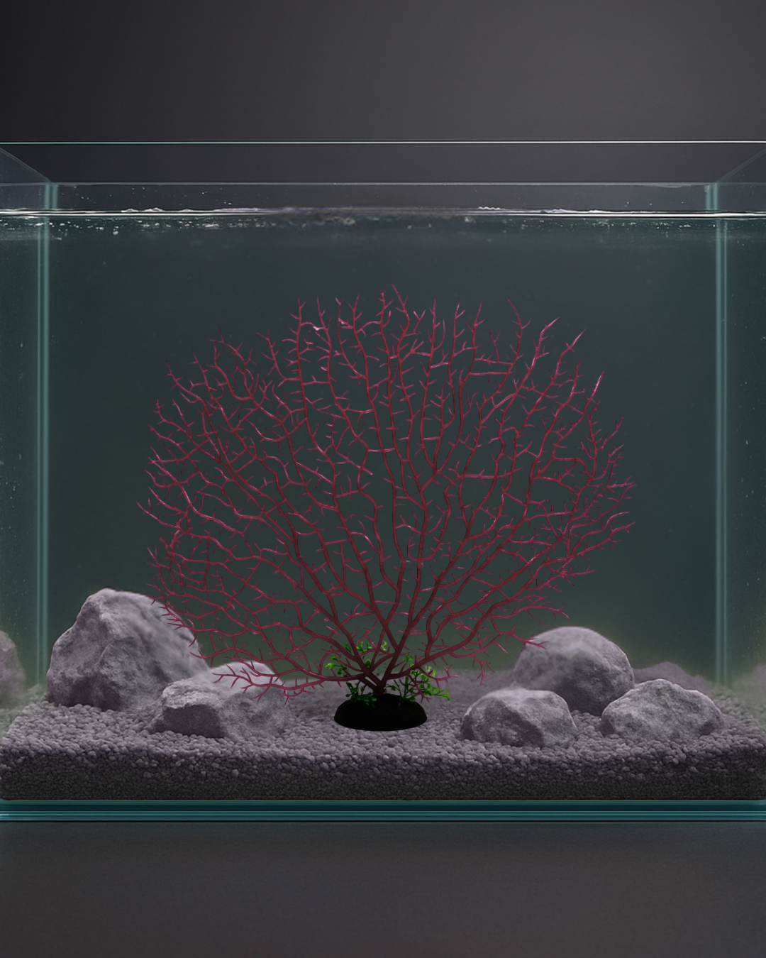 PLANTA ARTIFICIAL CORAL ROSA 30X25CM SKRw