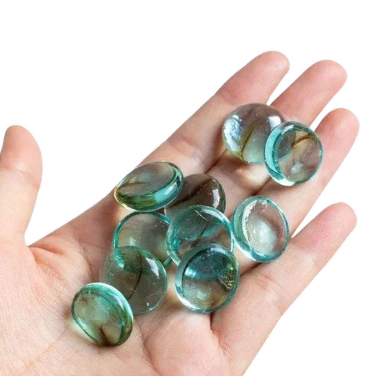 ENFEITE DE VIDRO BRILHANTE VERD 200G SKRw