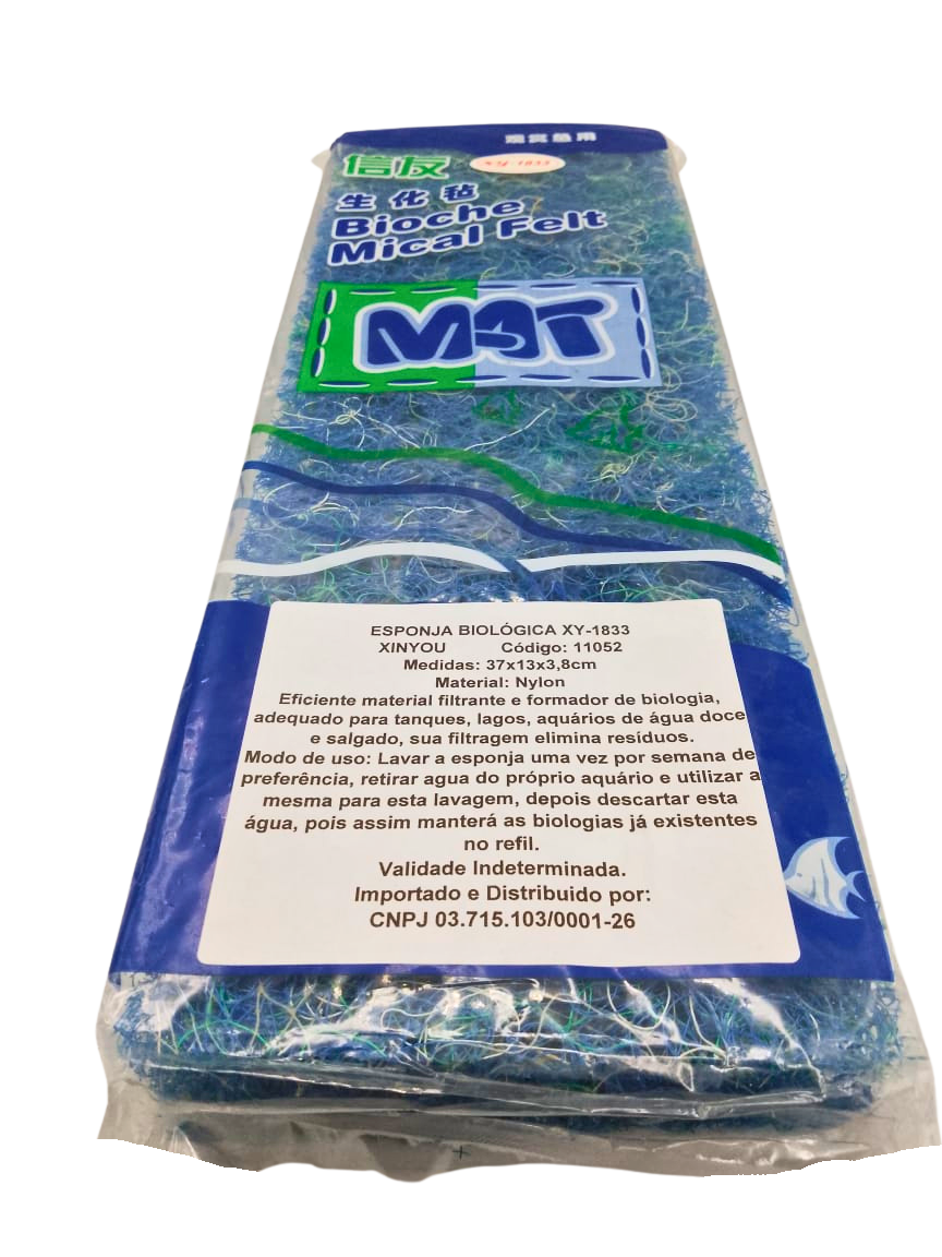 ESPONJA BIOLOGICA DENSA XINYOU 37X13X3,8