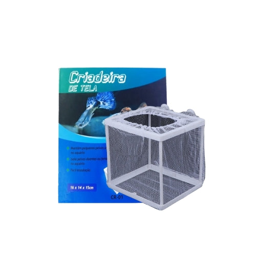 CRIADEIRA SKRw CR-01 DE TELA S/ DIVISAO 14X16X15CM