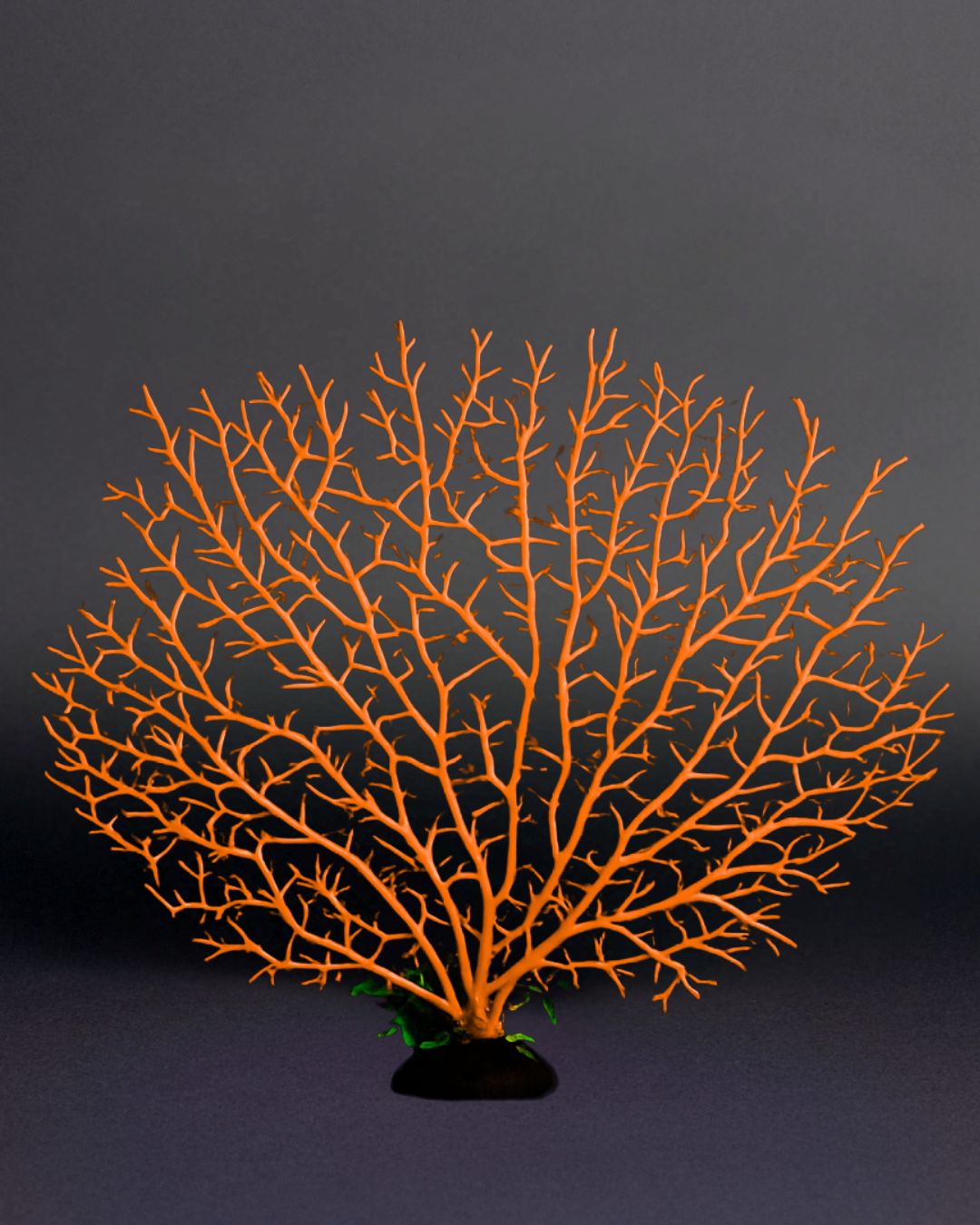 PLANTA ARTIFICIAL CORAL LARANJA 30X25CM SKRw