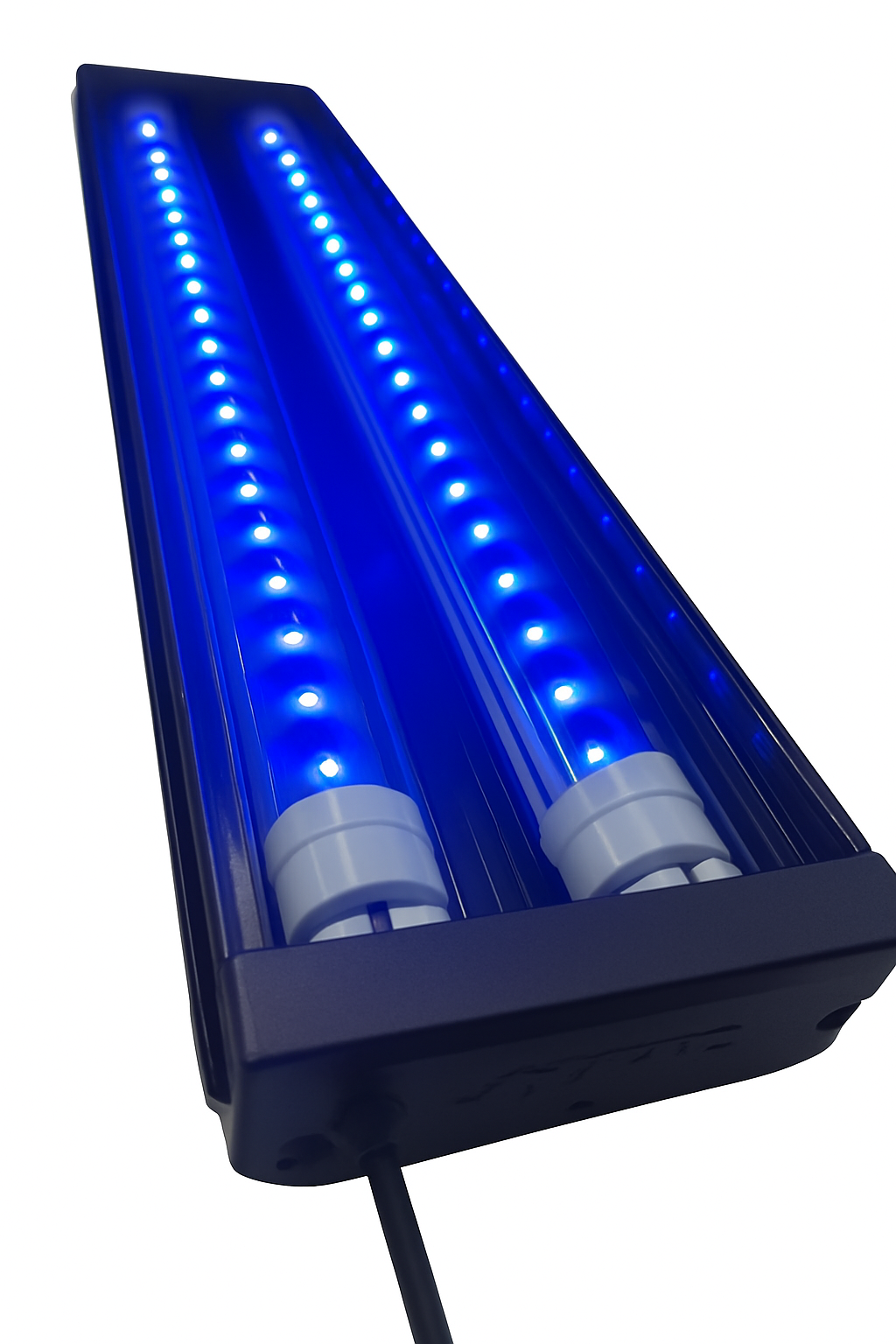 Luminária SKRw com 2 lampadas Azul 70-85cm