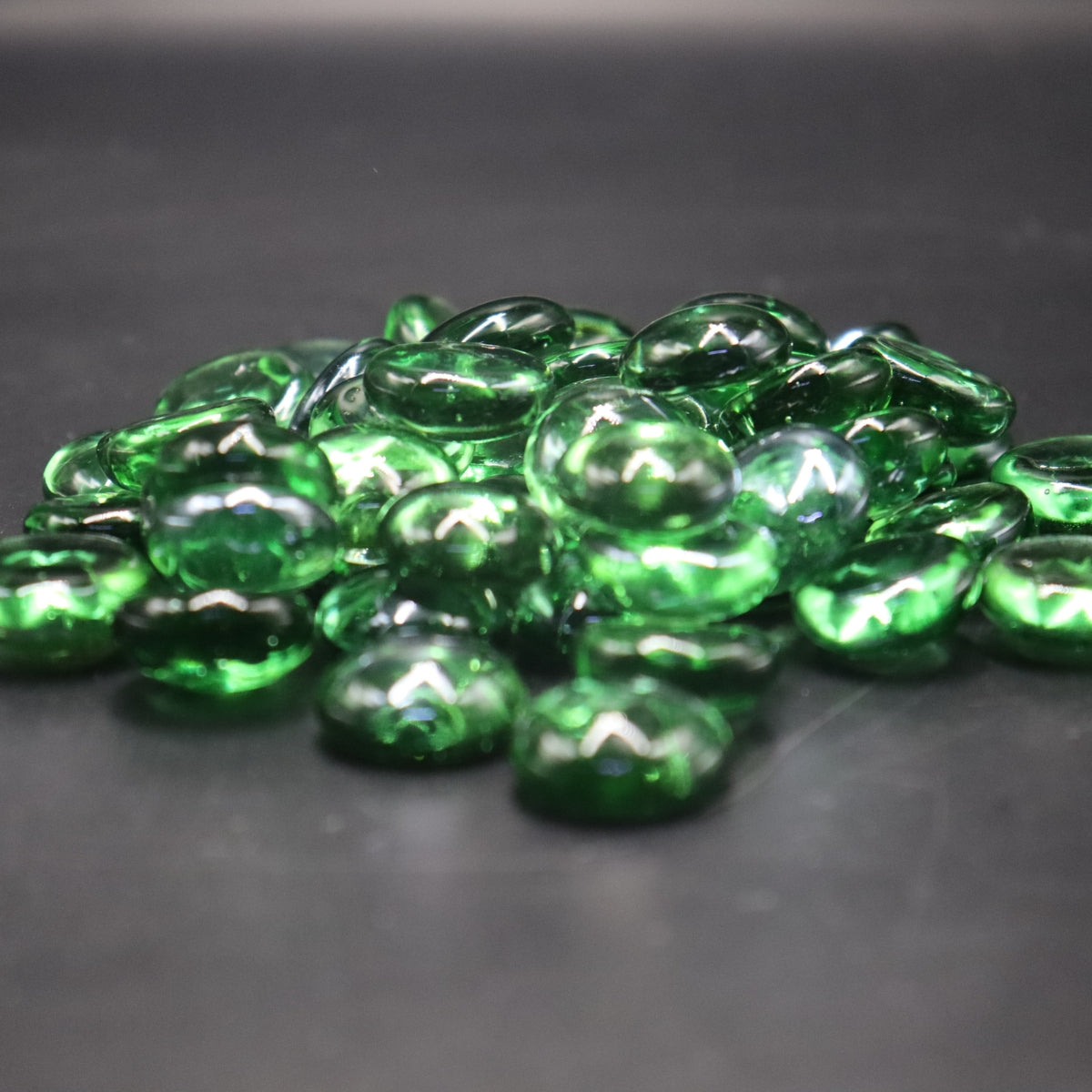 ENFEITE DE VIDRO BRILHANTE VERD 200G SKRw