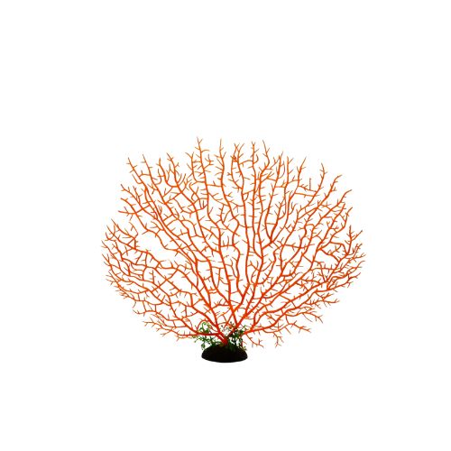 PLANTA ARTIFICIAL CORAL LARANJA 30X25CM SKRw