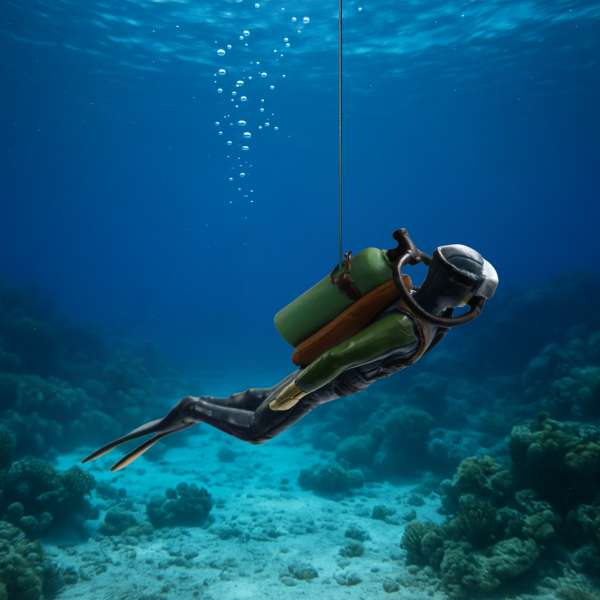 ENFEITE MERGULHADOR PROFISSIONAL SKRw