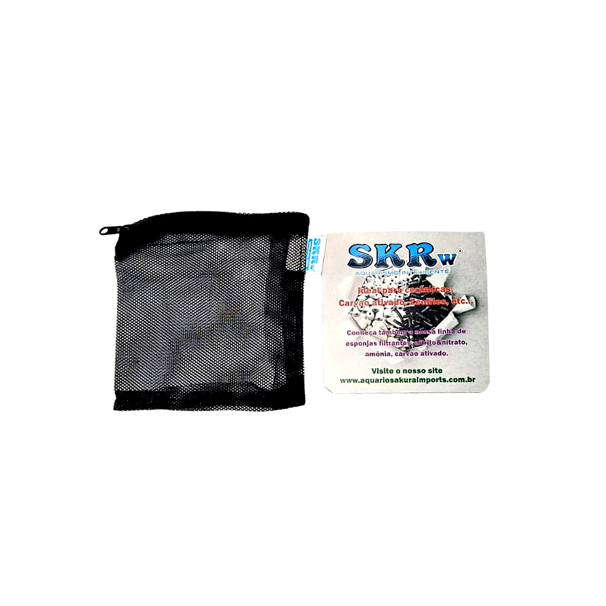 Bolsa para material filtrante PRETA SKRw FP-01 12X12 CM