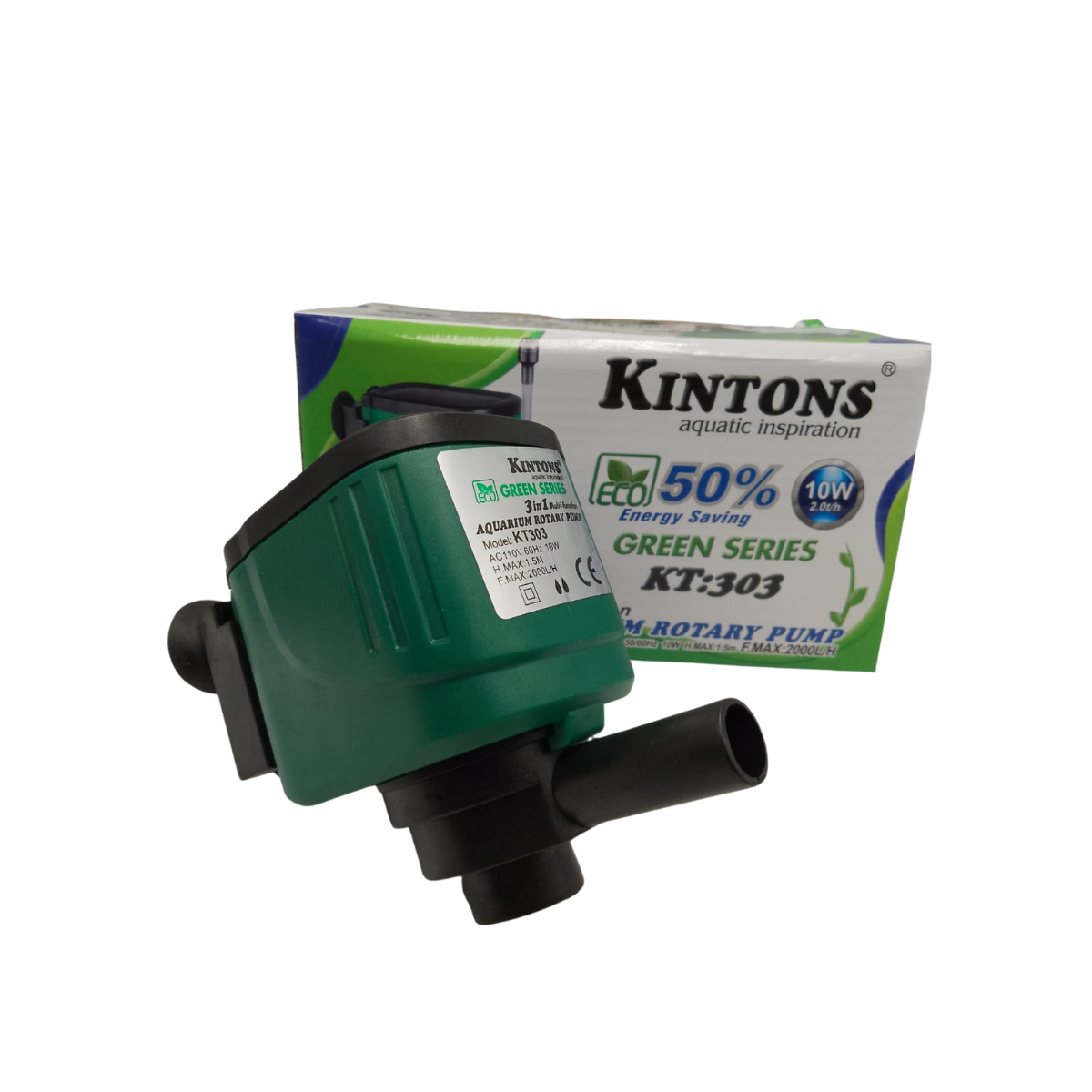 KINTONS BOMBA SUBMERSA KT-303 2.000LH 10W 110V