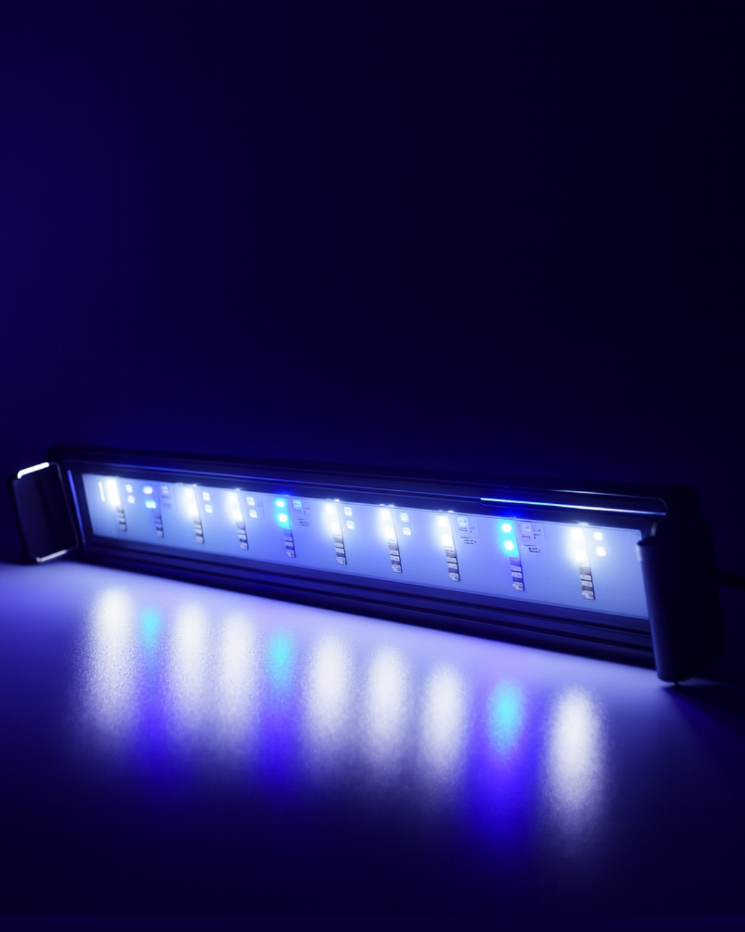 SKRw LUMINARIA LED BLACK SLIM 40/45CM 15W COLOR BV