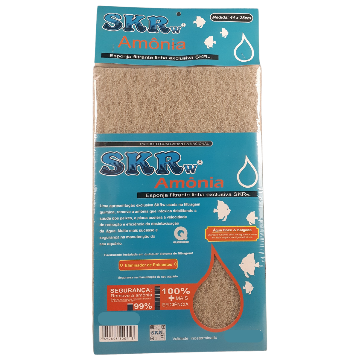 ESPONJA FILTRANTE REMOVE AMONIA SKRw 44X25CM