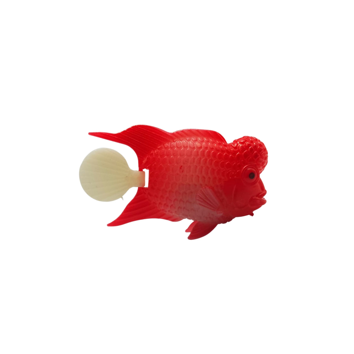 PEIXE FLUTUANTE FLOWERHORN VERMELHO/BRANCO SKRw