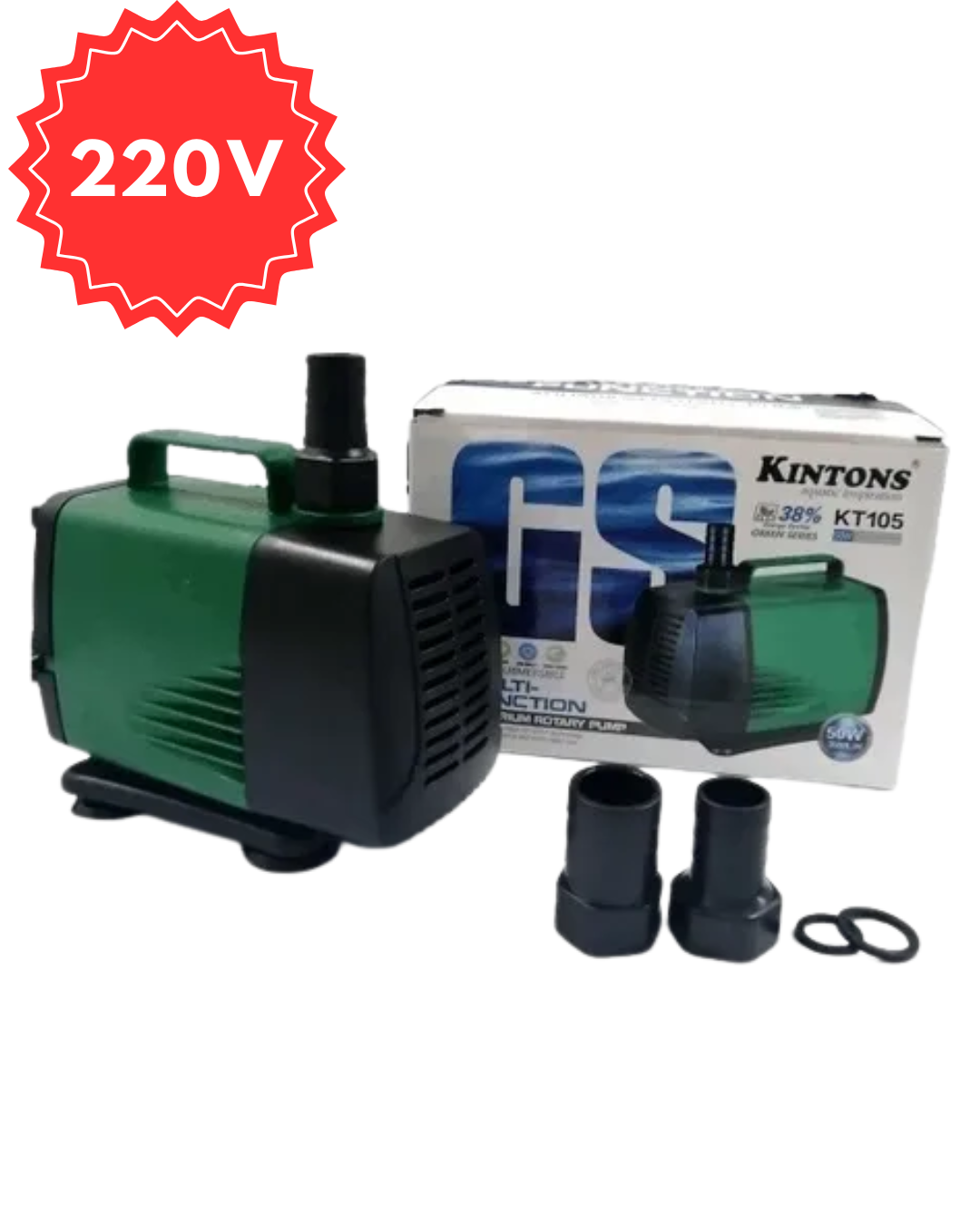 KINTONS BOMBA SUBMERSA KT-105 3500LH 50W - ANFIBIA - 220V