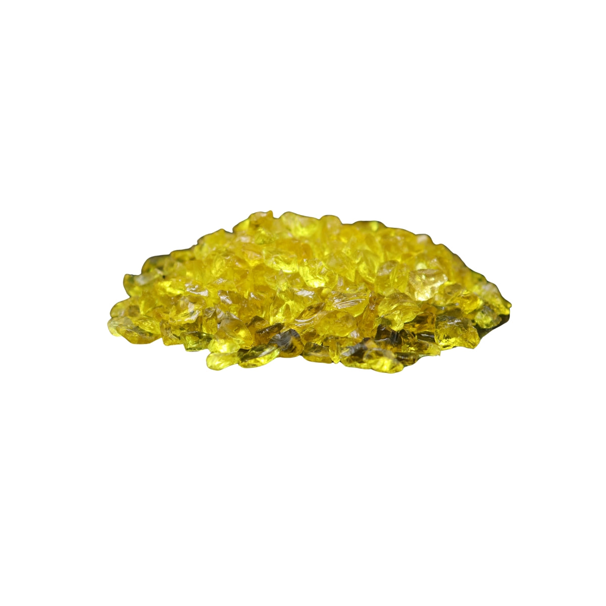 ENFEITE DE VIDRO AMARELO 200G SKRw