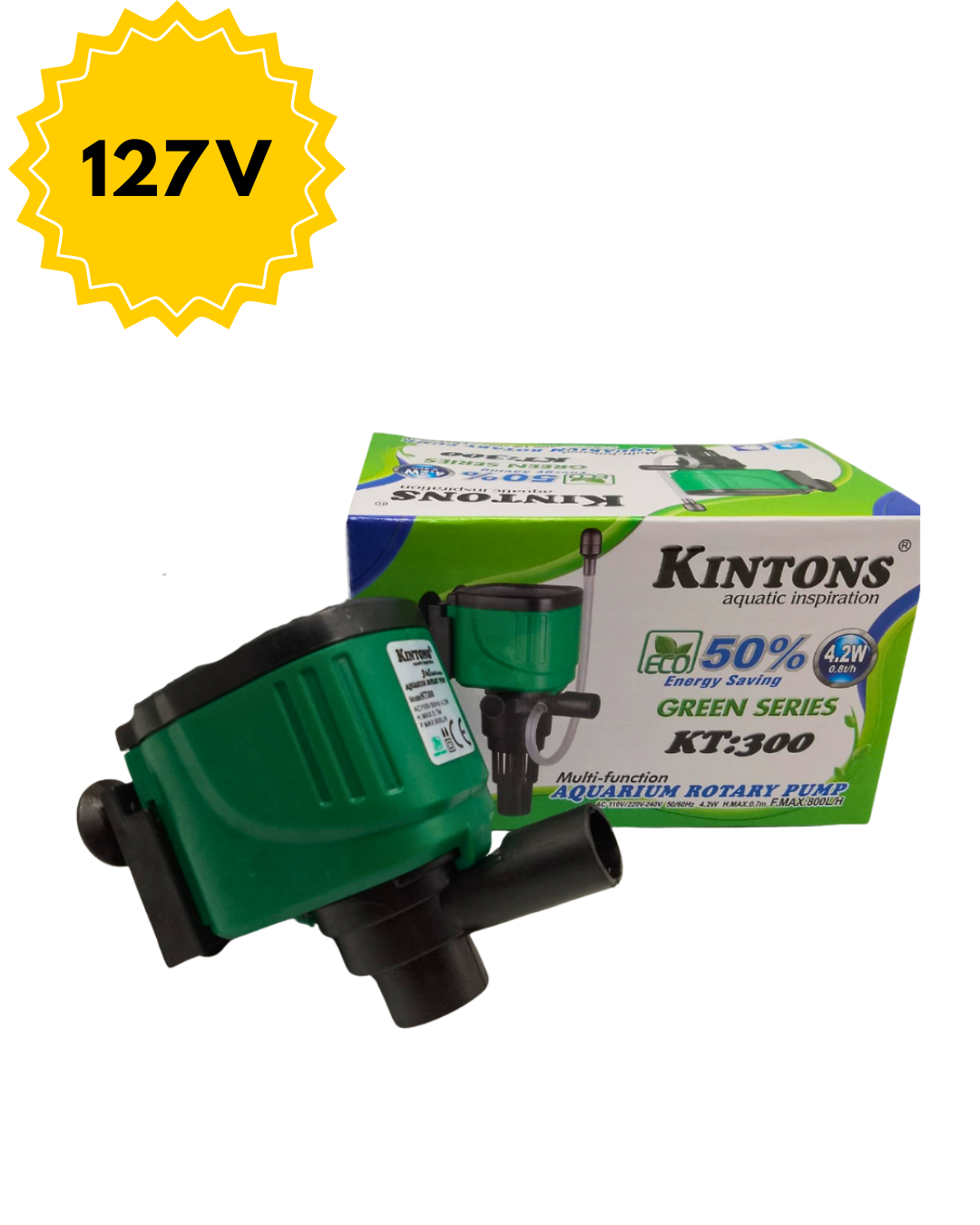 BOMBA SUBMERSA KINTONS KT-300  800 LH   4W 110V