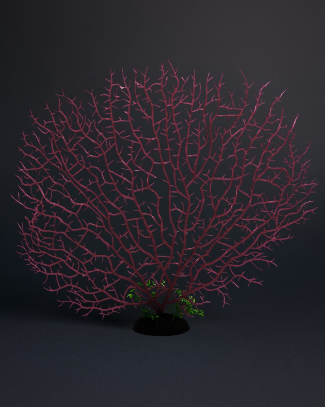 PLANTA ARTIFICIAL CORAL ROSA 30X25CM SKRw