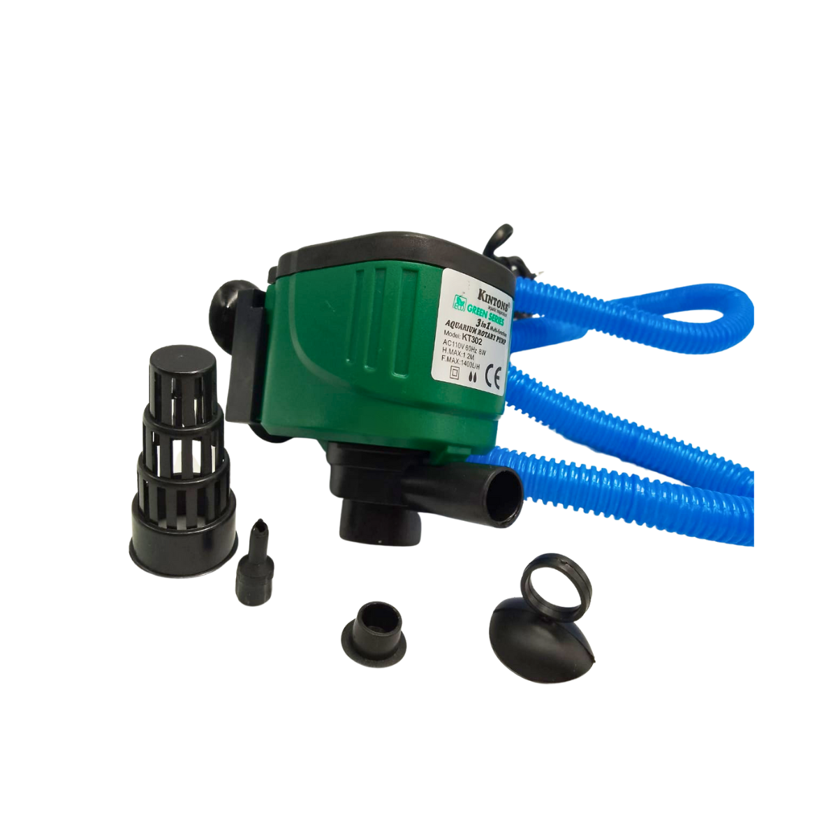 BOMBA SUBMERSA KINTONS KT-302 1.400LH  8W 110V