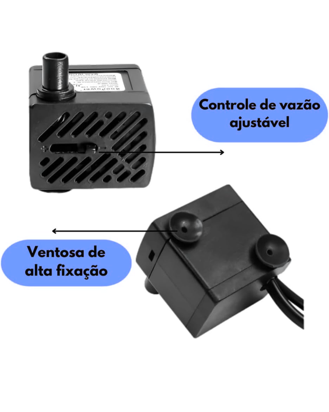 BOMBA SUBMERSA FONTES E BEBEDOUROS PET SKRw BS-280lh 220V