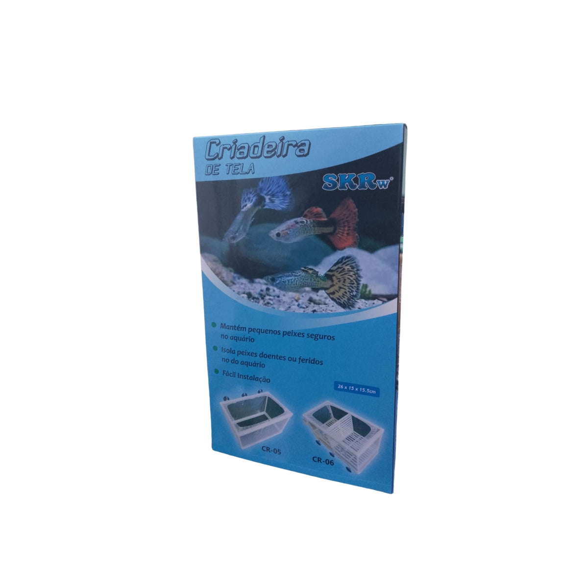 CRIADEIRA SKRw CR-05 DE TELA S/ DIVISAO 26X15X15CM