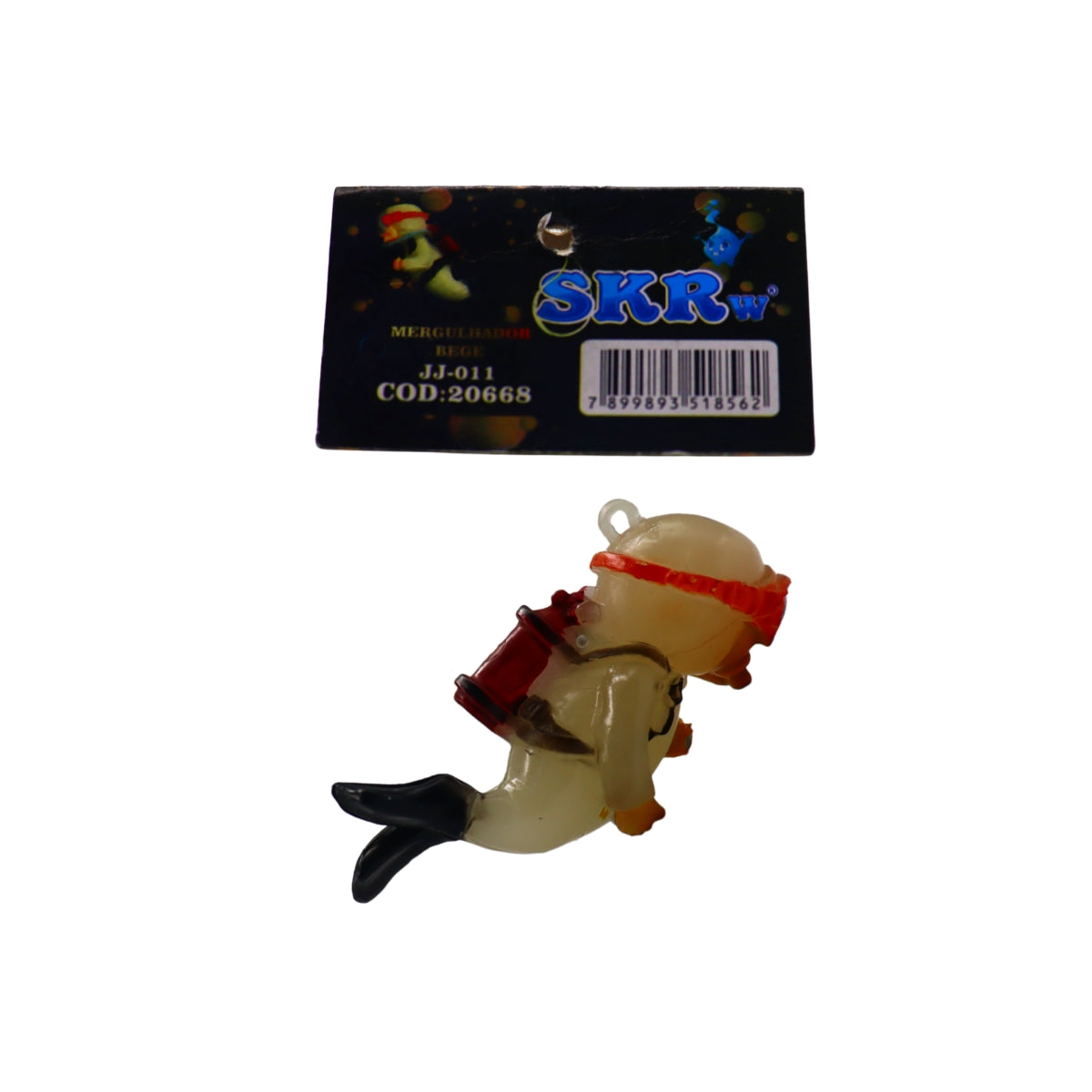 ENFEITE MERGULHADOR FLUTUANTE BEGE SKRw