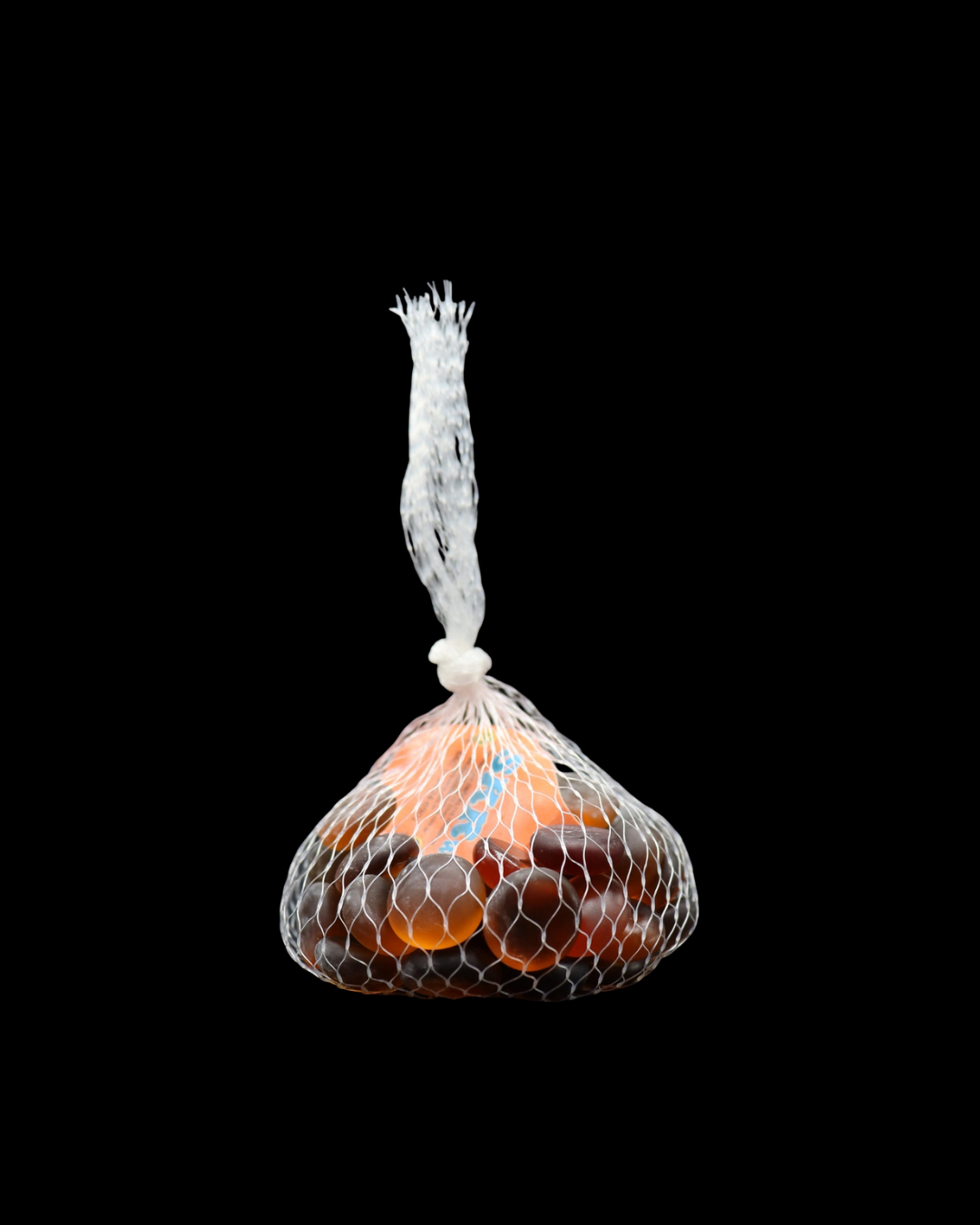 ENFEITE DE VIDRO BRILHANTE AMARELO 200G SKRw