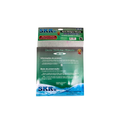 MANTA BIOLOGICA CINZA SKRw 25X29X0.5 cm