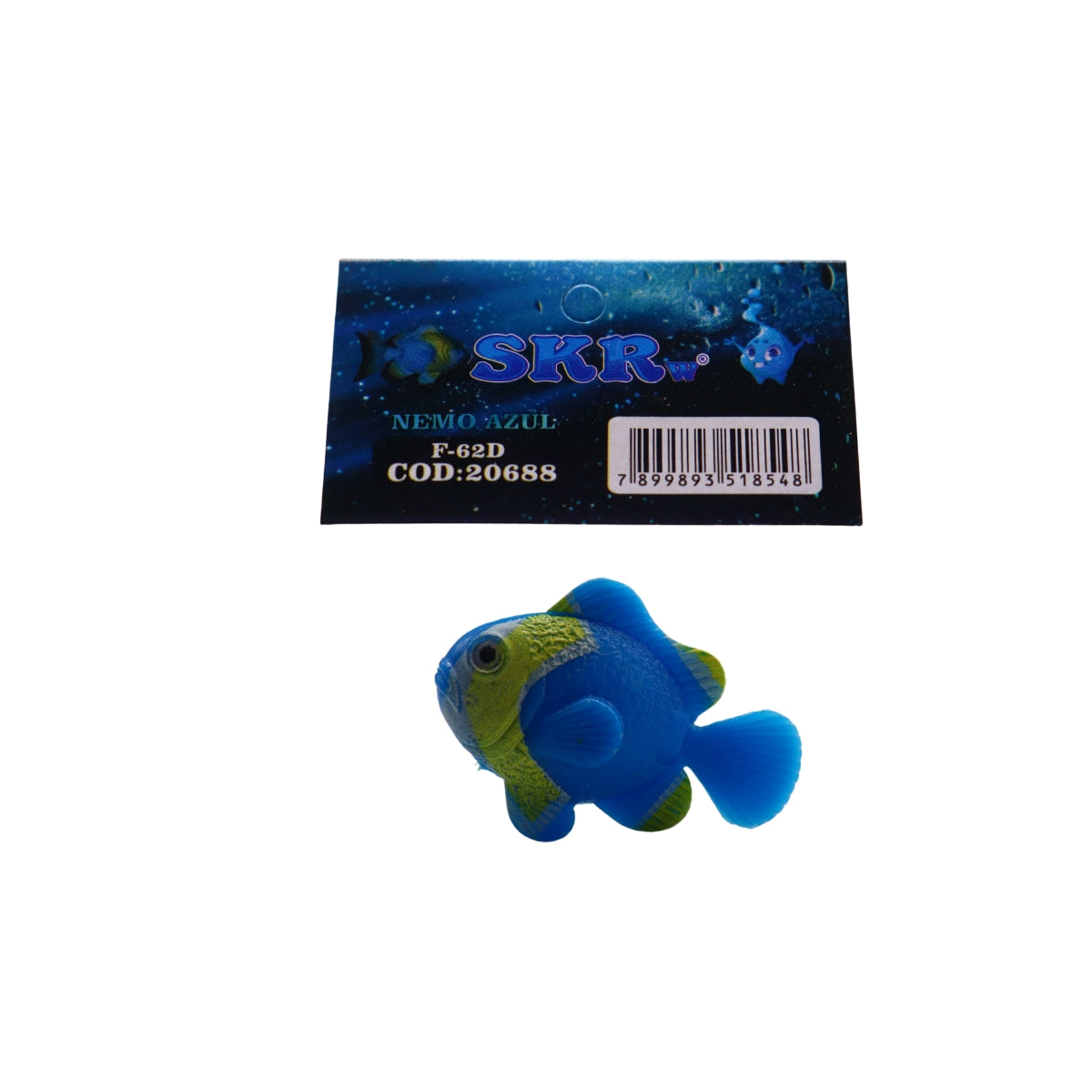PEIXE FLUTUANTE NEMO AZUL SKRw