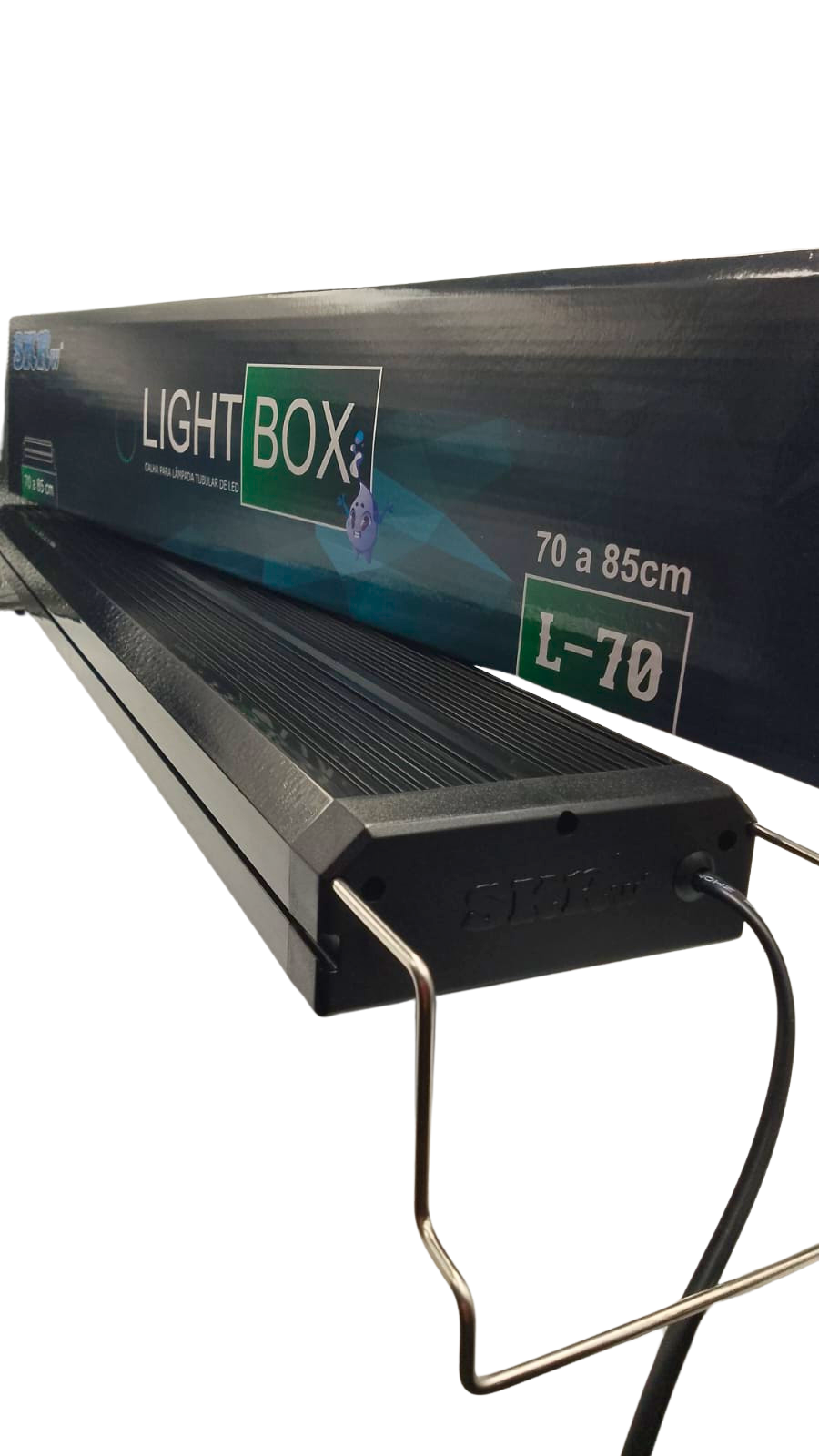 Luminária SKRw com 2 lampadas para Plantado 70-85cm