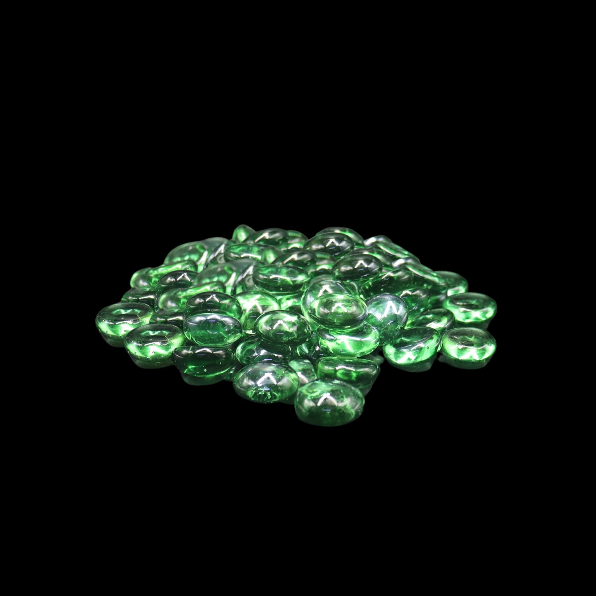 ENFEITE DE VIDRO BRILHANTE VERD 200G SKRw