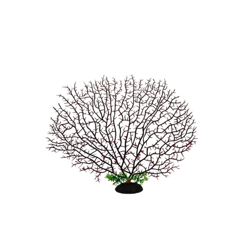 PLANTA ARTIFICIAL CORAL MARROM 30X25CM SKRw