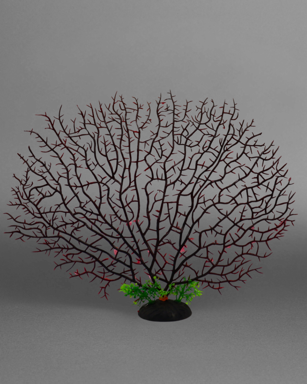 PLANTA ARTIFICIAL CORAL MARROM 30X25CM SKRw