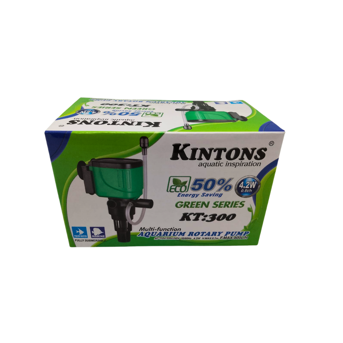 BOMBA SUBMERSA KINTONS KT-300  800 LH   4W 110V