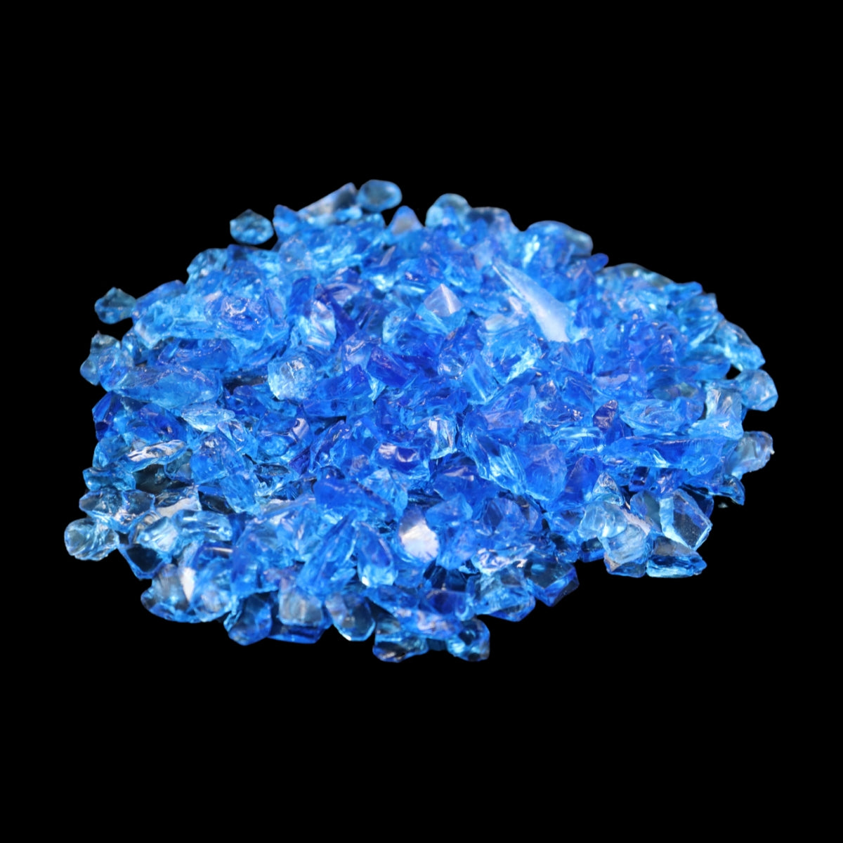 ENFEITE DE VIDRO CEU AZUL 200G SKRw