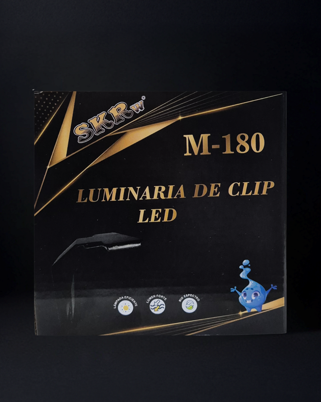 LUMINÁRIA M-180 RGB BRANCA 9W BIV SKRw