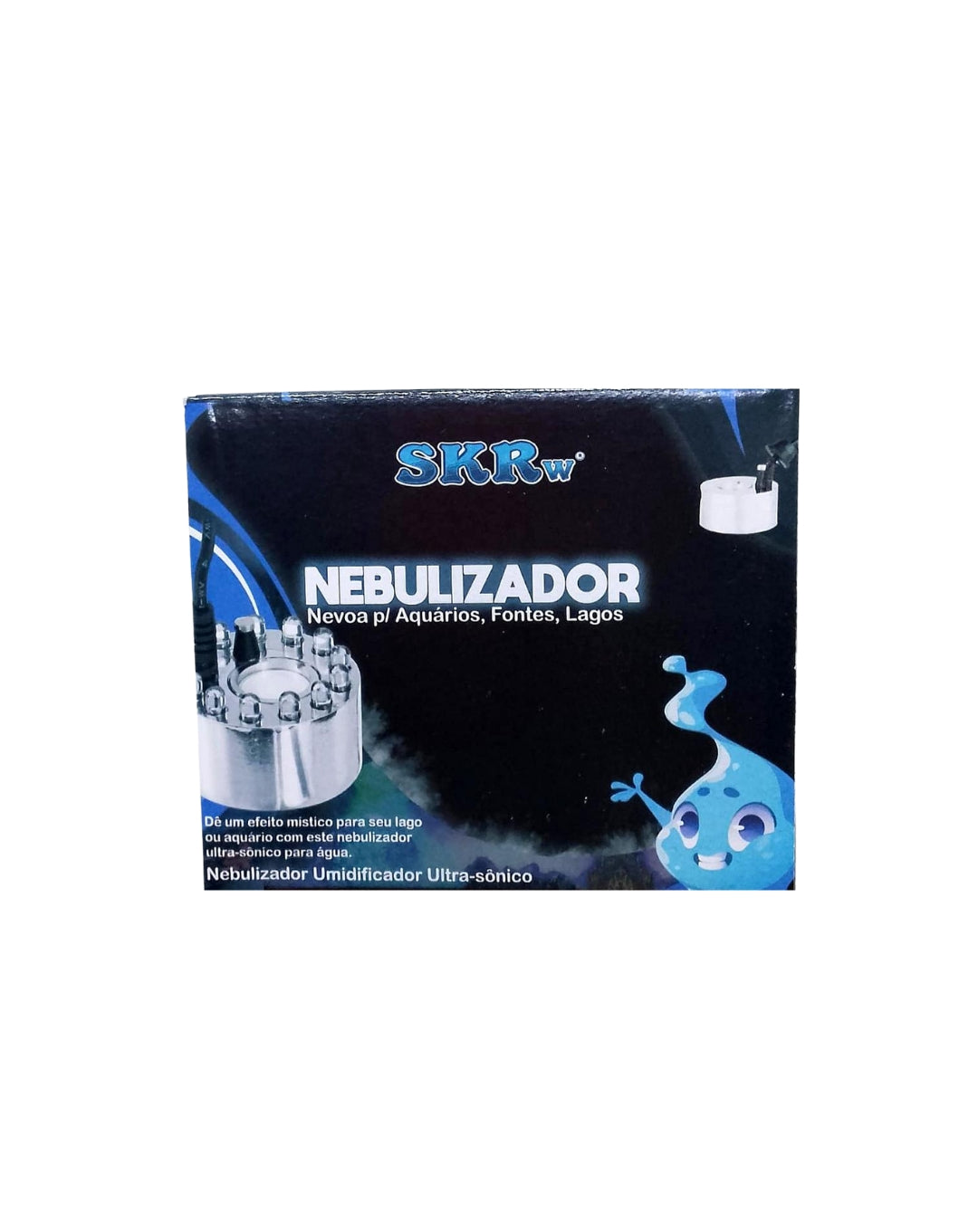 NEBULIZADOR – GERADOR DE NÉVOA – IDEAL P/DECORAÇÃO, RELAXAMENTO OU RITUAL SKRw