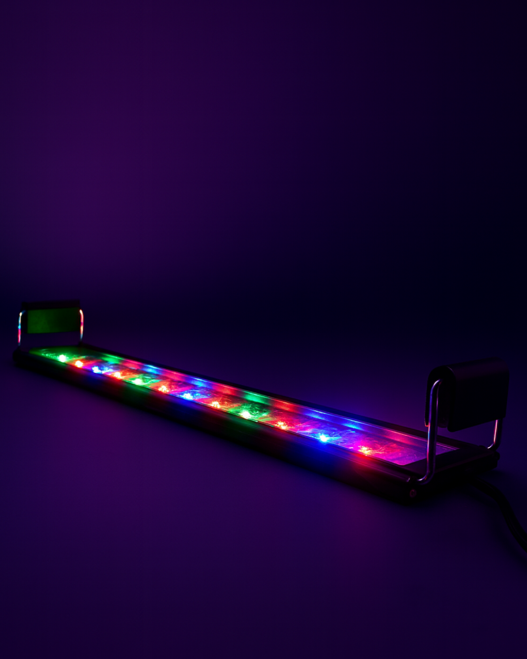 SKRw LUMINARIA LED BLACK SLIM 40/45CM 15W COLOR BV