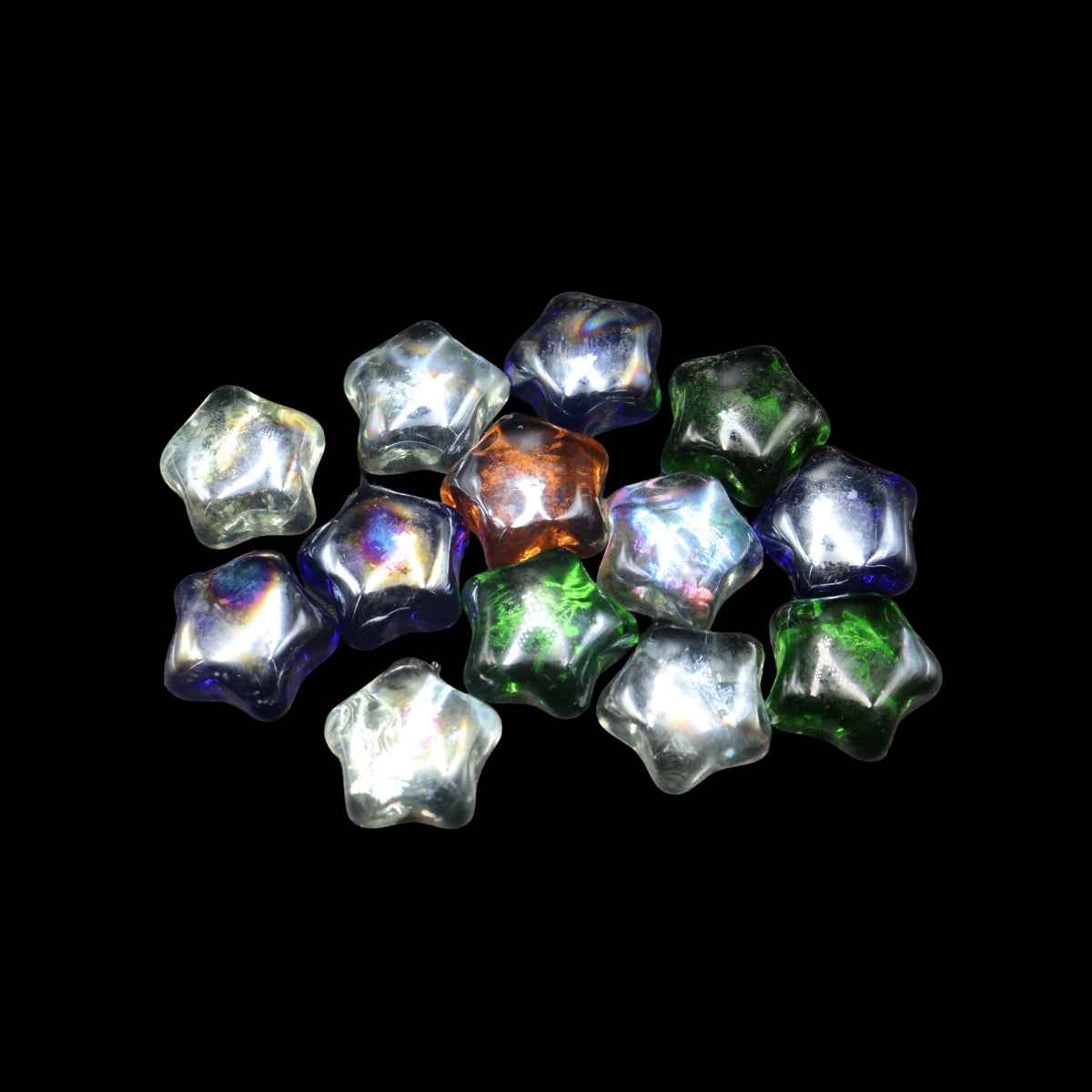 SKRw ENFEITE DE VIDRO ESTRELA 200G