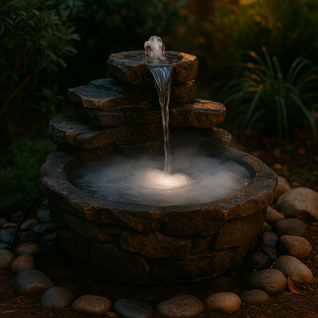 NEBULIZADOR – GERADOR DE NÉVOA – IDEAL P/DECORAÇÃO, RELAXAMENTO OU RITUAL SKRw