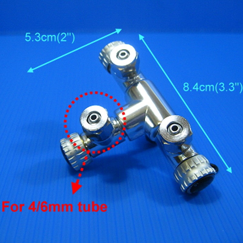 UP-AQUA REGULADOR CO2 TRPLO - 3 SAIDAS G-515